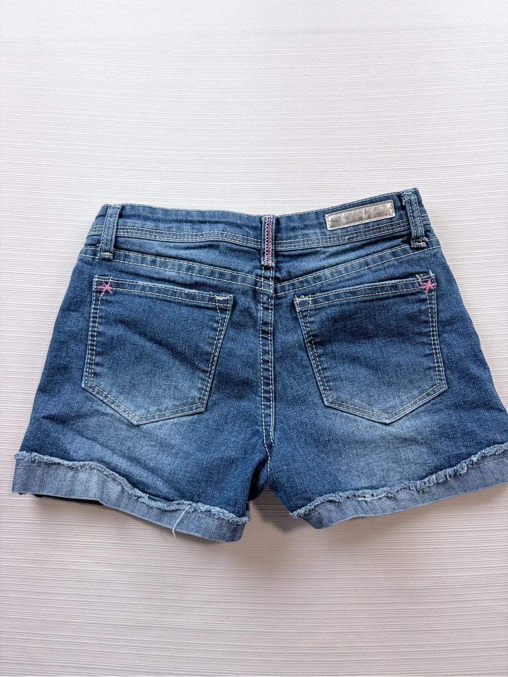 Tommy Bahama Denim Cutoff Shorts in Dark Blue Wash